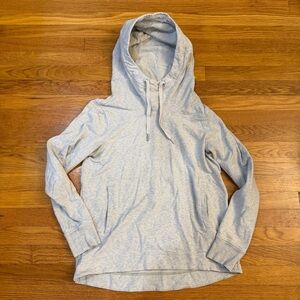 Lululemon Split Pullover Heathered Light Grey/Seal Grey - SZ 8 Hoodie Sweatshirt